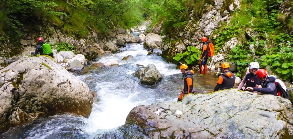 Canyoning Hrcavka National Park Sutjeska